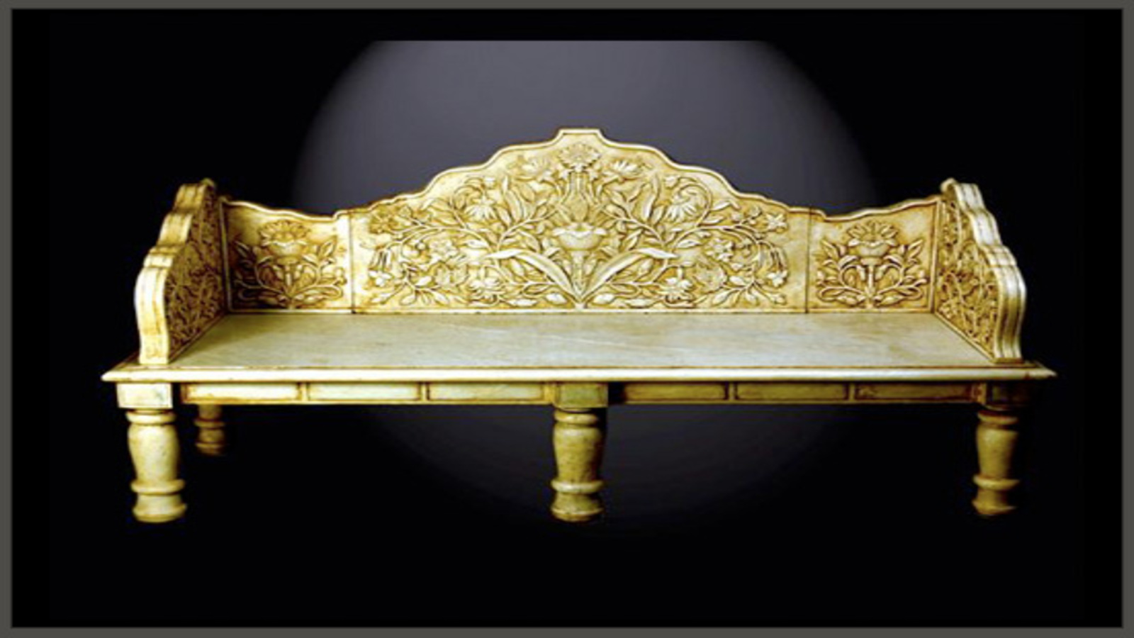 Marble and Sandstone Furniture :: Carved Stone Furniture from Rajasthan - India